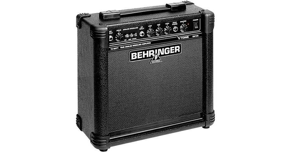 Behringer GM108 True Analog Modeling 15W Guitar Amp with 8"