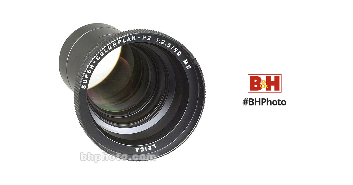 Leica 90mm f/2.5 Super Colorplan Projection Lens - For P2 Series Projectors