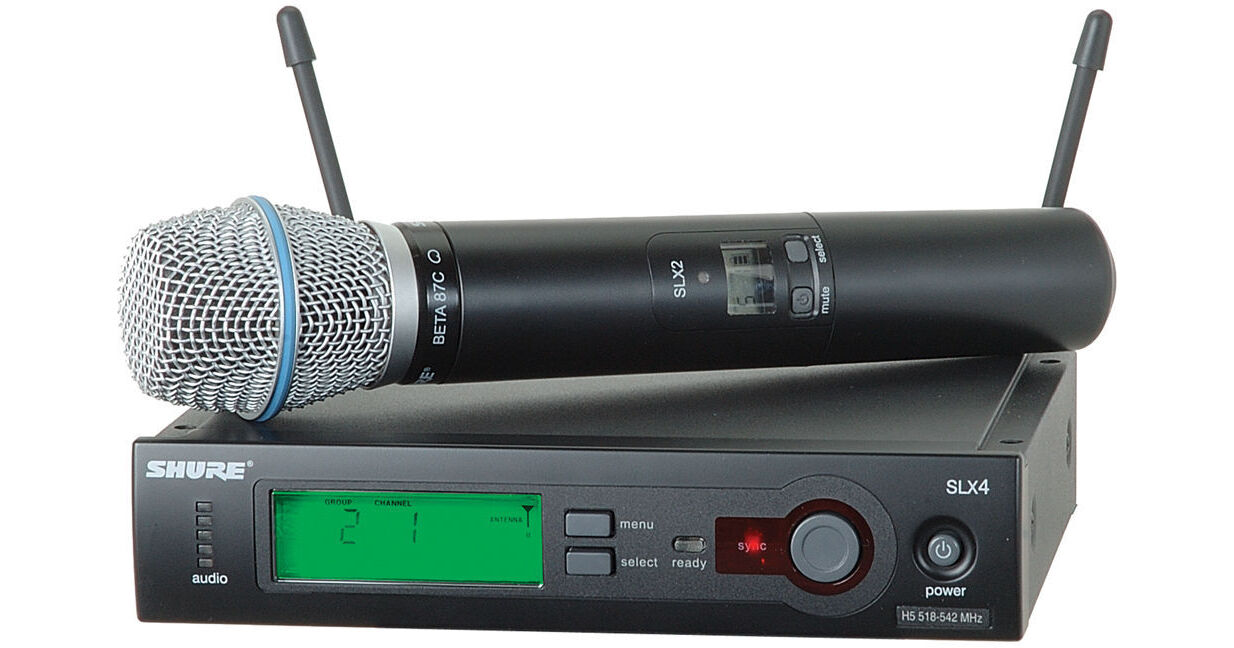 Shure SLX Series Wireless Microphone System SLX24/BETA87C-J3 B&H