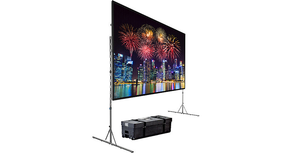 Da-Lite 88609 Fast-Fold Deluxe Screen System (83 x 144