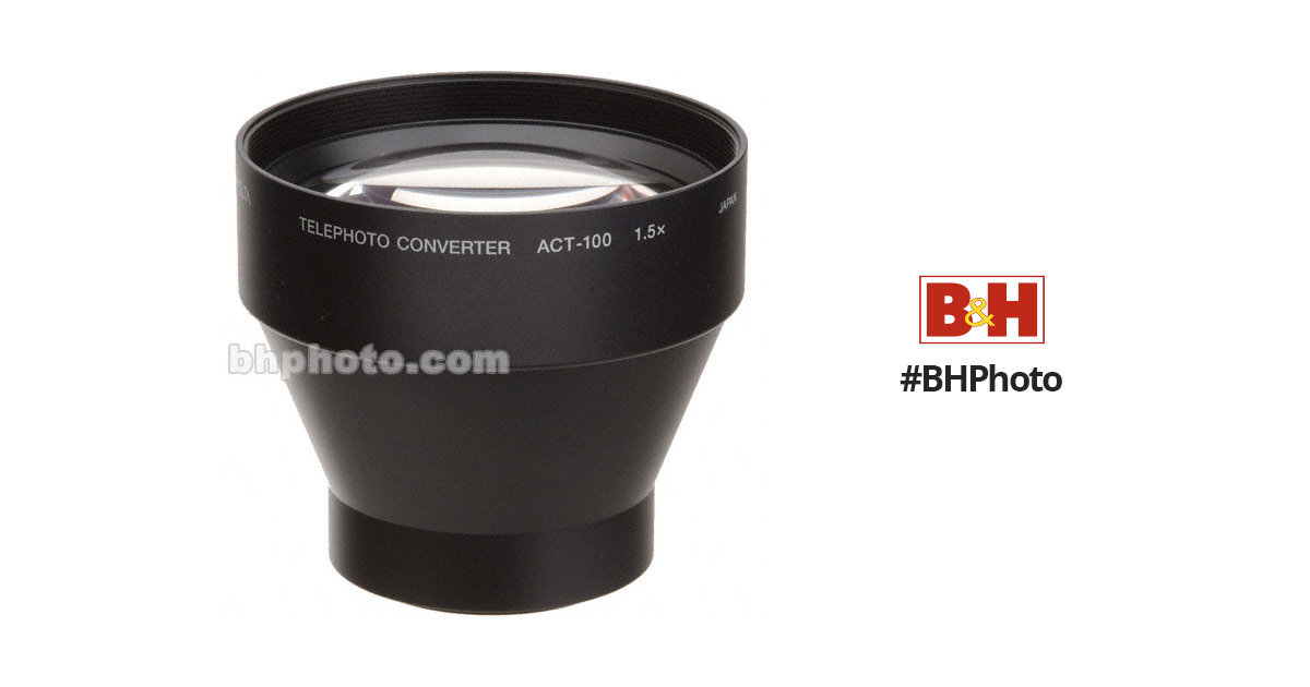 Konica Minolta ACT-100 1.5x Telephoto Converter Lens 6720923 Bu0026H
