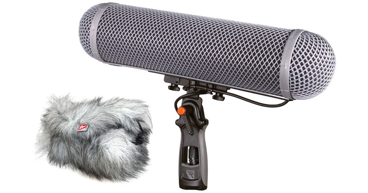 Rycote Windshield Kit 4 - Complete Windshield and 086001 B&H