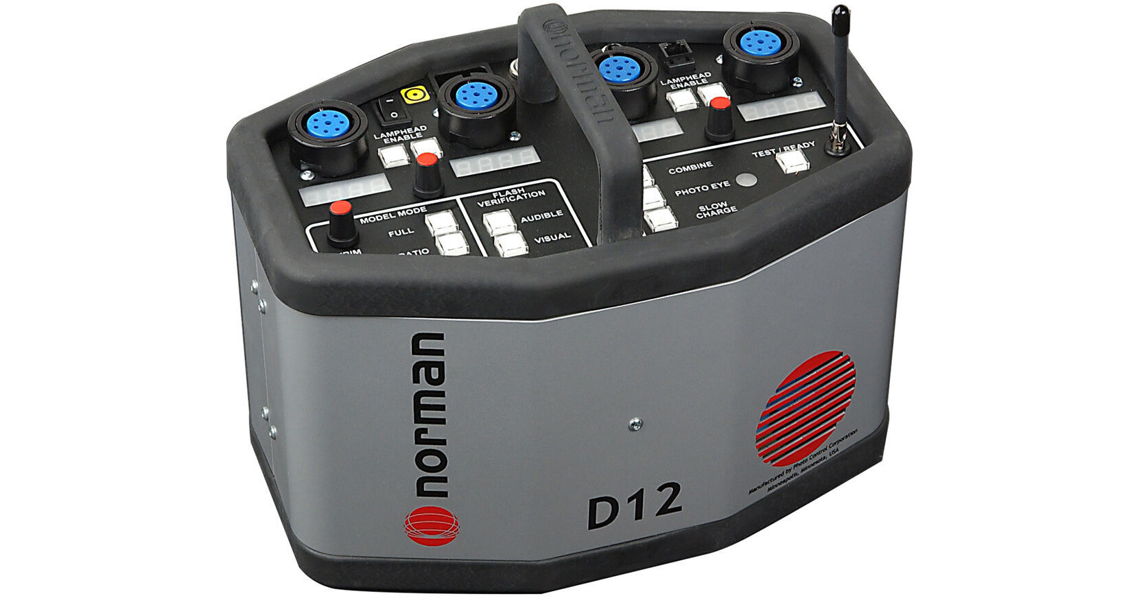 Norman D12R Rapid Power Pack with Radio Slave 1200 W/S 810710