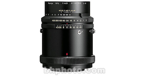 Mamiya K/L 180mm f/4.5 RB Lens 301-112 B&H Photo Video