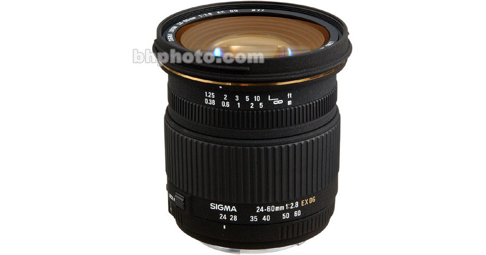 Sigma 24-60mm f/2.8 EX DG Autofocus Lens 547101 B&H Photo Video