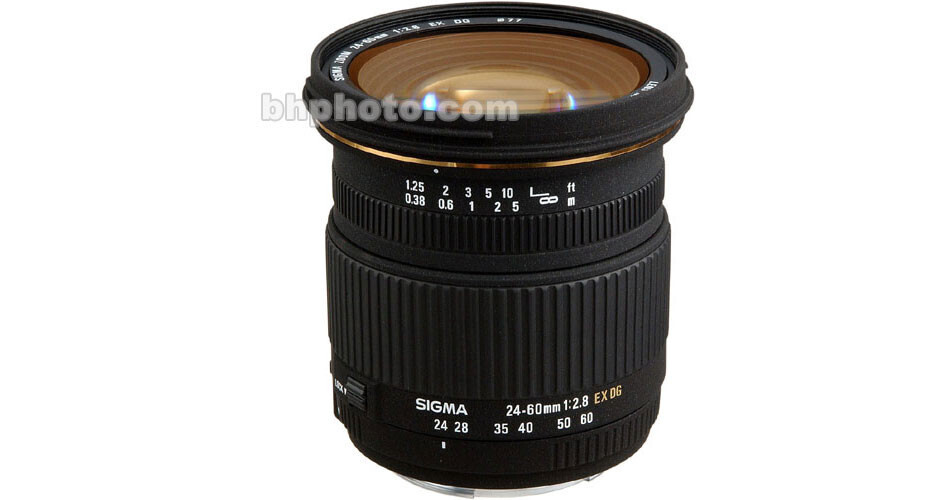 Sigma 24-60mm f/2.8 EX DG Autofocus Lens 547306 B&H Photo Video