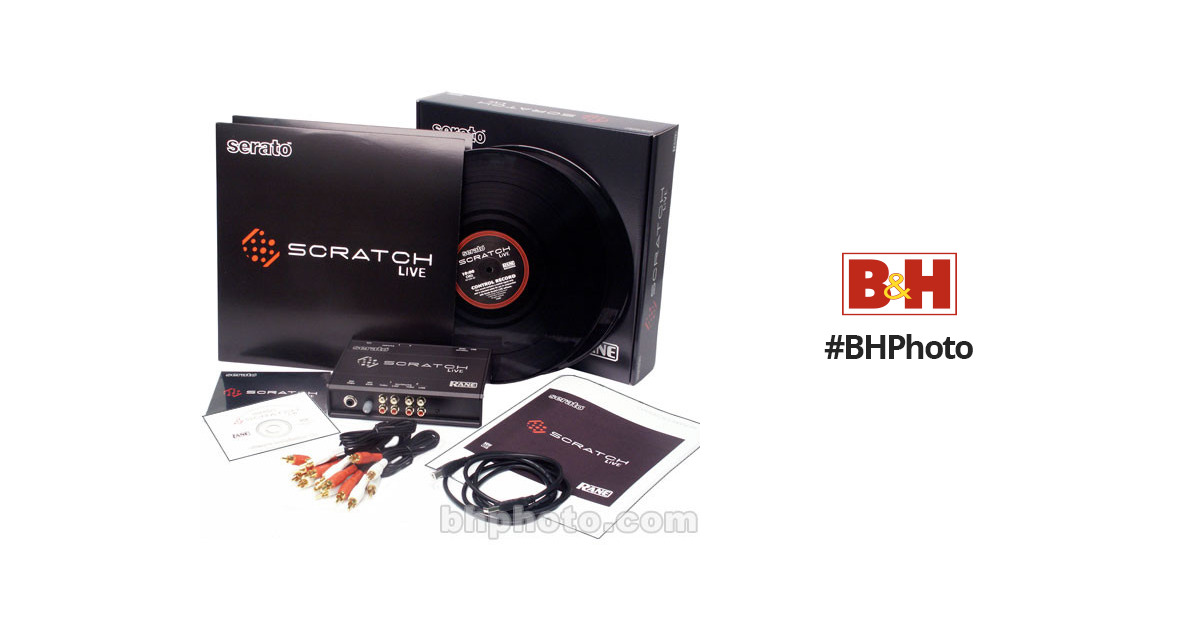 Rane Serato Scratch Live - Software and Hardware USB/CD Turntable Interface  Kit