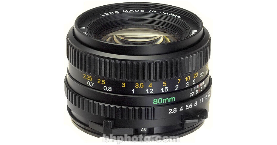 Mamiya Normal 80mm f/2.8 N Manual Focus Lens for 645 210-207 B&H