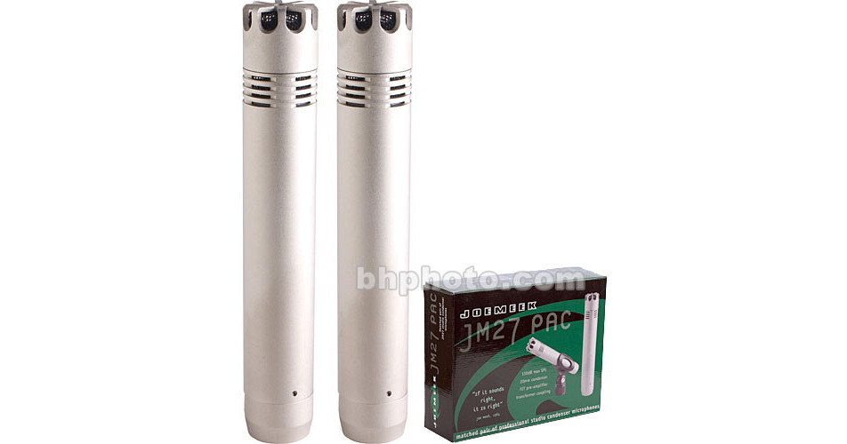Joemeek JM27 MediumSized Cardioid Capacitor Microphone JM27 PAC