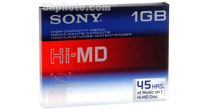 Sony HMD1GL Walkman HiMD MiniDisc HMD1GL B&H Photo Video