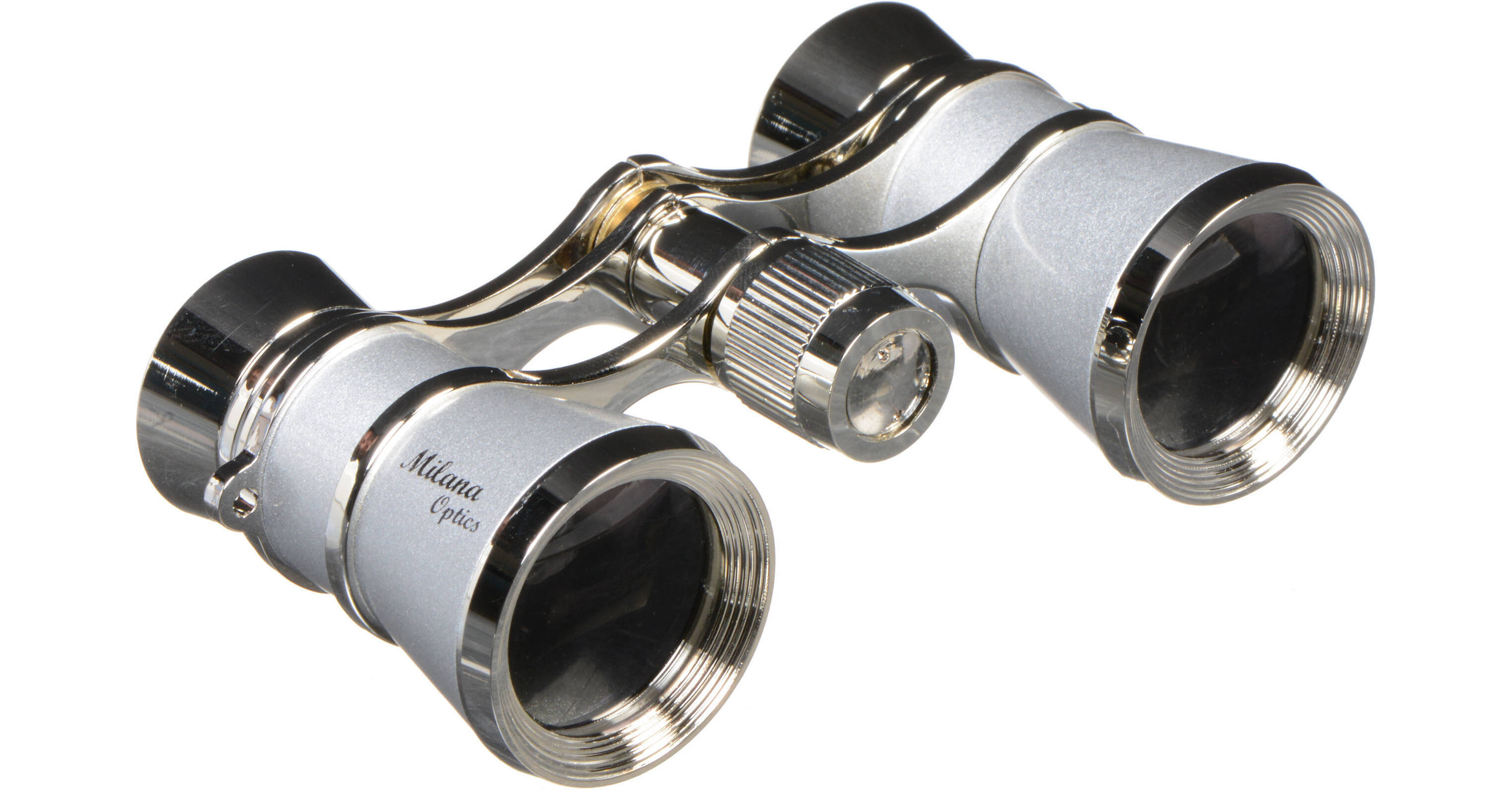 Lascala Optics 3x25 Aida Opera Glasses Platinum And Silver Lsa06