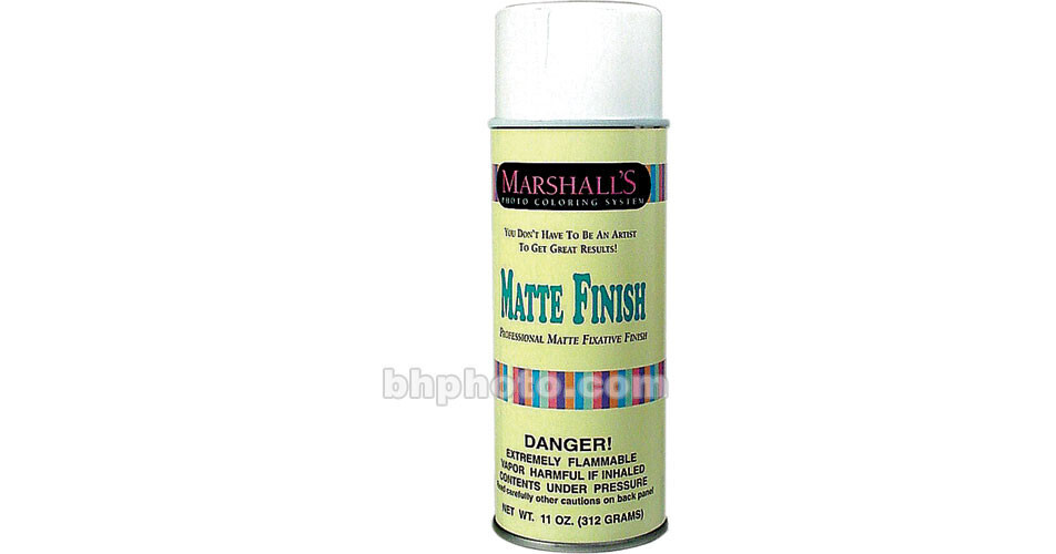 marshall retouching matte finish spray 13 oz msmfs b h photo