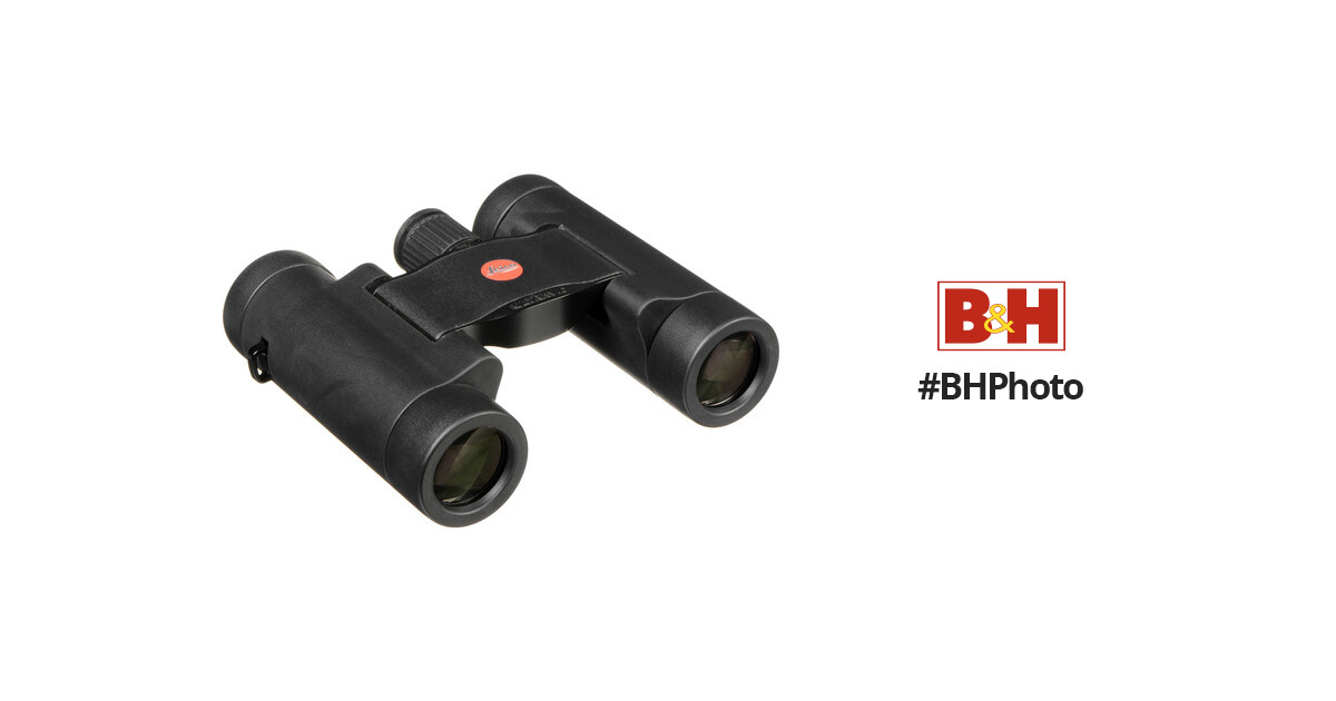 Leica 8x20 Ultravid BR Binoculars (Black Rubber) 40252 B&H Photo
