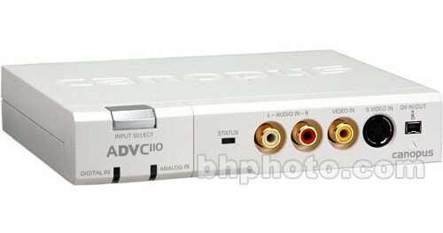 canopus advc110 windows 7 driver