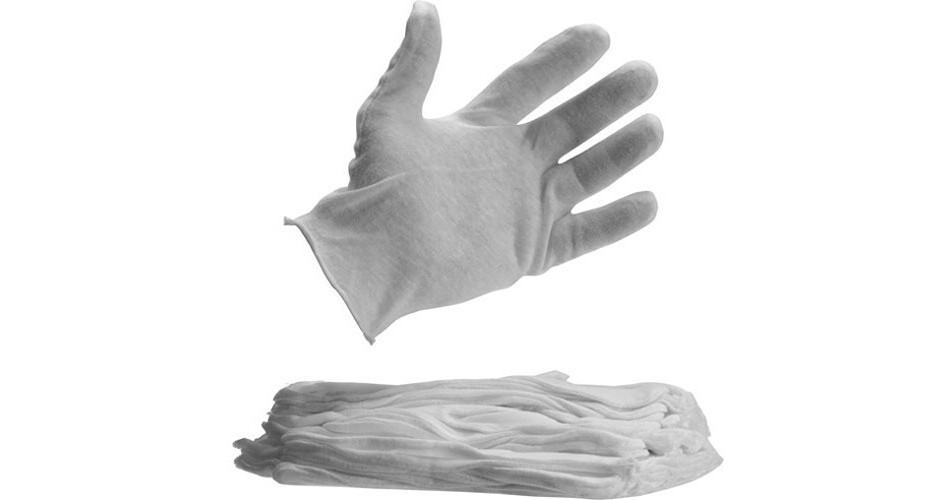 Lineco Darkroom Cotton Gloves Medium Weight Large PL54997L