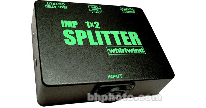 Whirlwind SP1X2 - 1x2 Mic Splitter