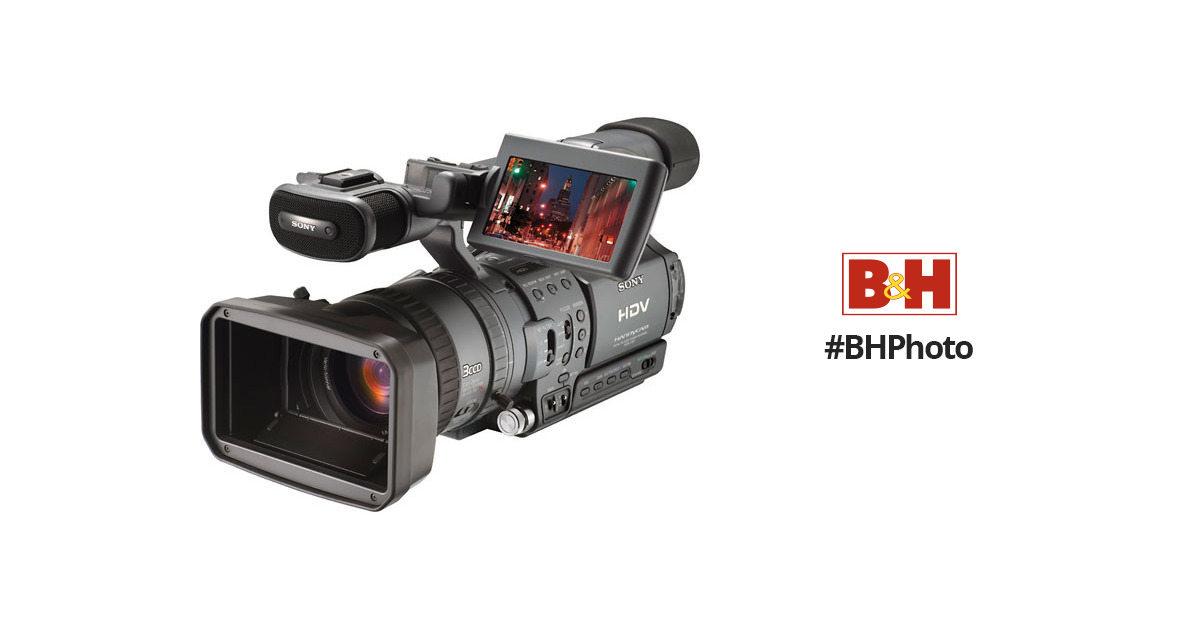 Sony HDR-FX1 HDV 1080i Camcorder HDRFX1 B&H Photo Video