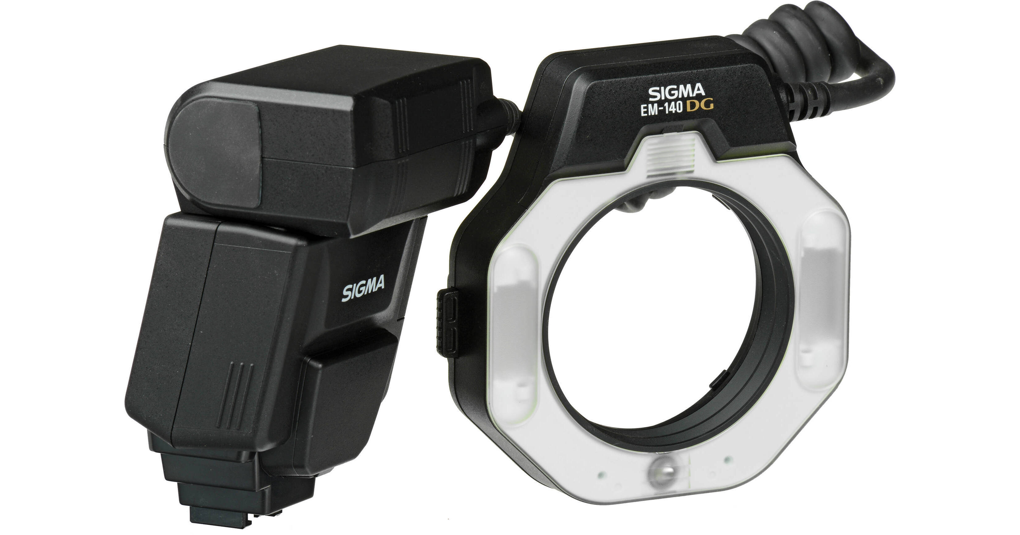 Sigma EM-140 DG TTL Macro Ringlight Flash (Guide No. 46'/14 m) for Sony  Alpha & Minolta Maxxum