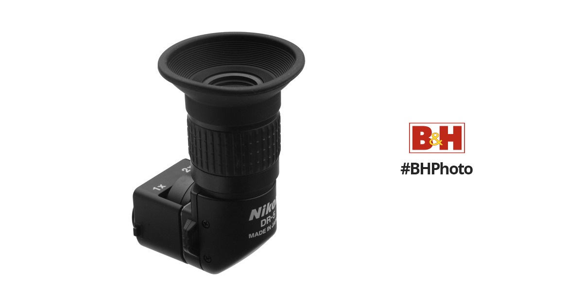 Nikon DR-5 Screw-In Right Angle Viewfinder 4752 B&H Photo Video
