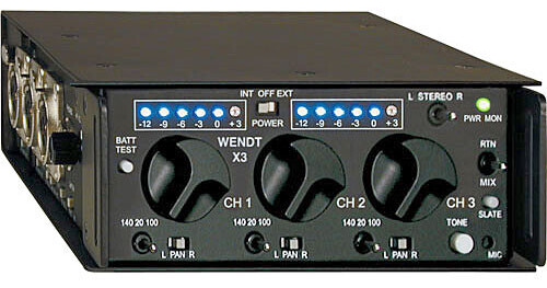 Wendt X3 3Channel Portable ENG/EFP Field Mixer X3 B&H Photo