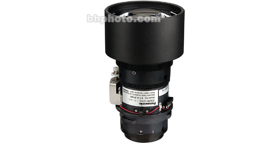 Panasonic ETDLE100 Projector Zoom Lens ETDLE100 B&H Photo Video