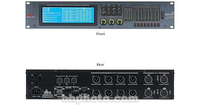 dbx DriveRack 480 Loudspeaker Management System 480 B&H Photo