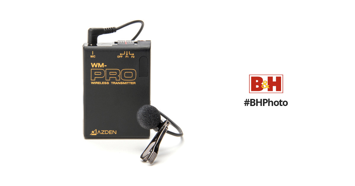 WMS-PRO+i Wireless Microphone System - Azden