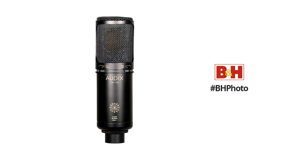 Audix CX112B Studio Condenser Microphone CX112B B&H Photo Video
