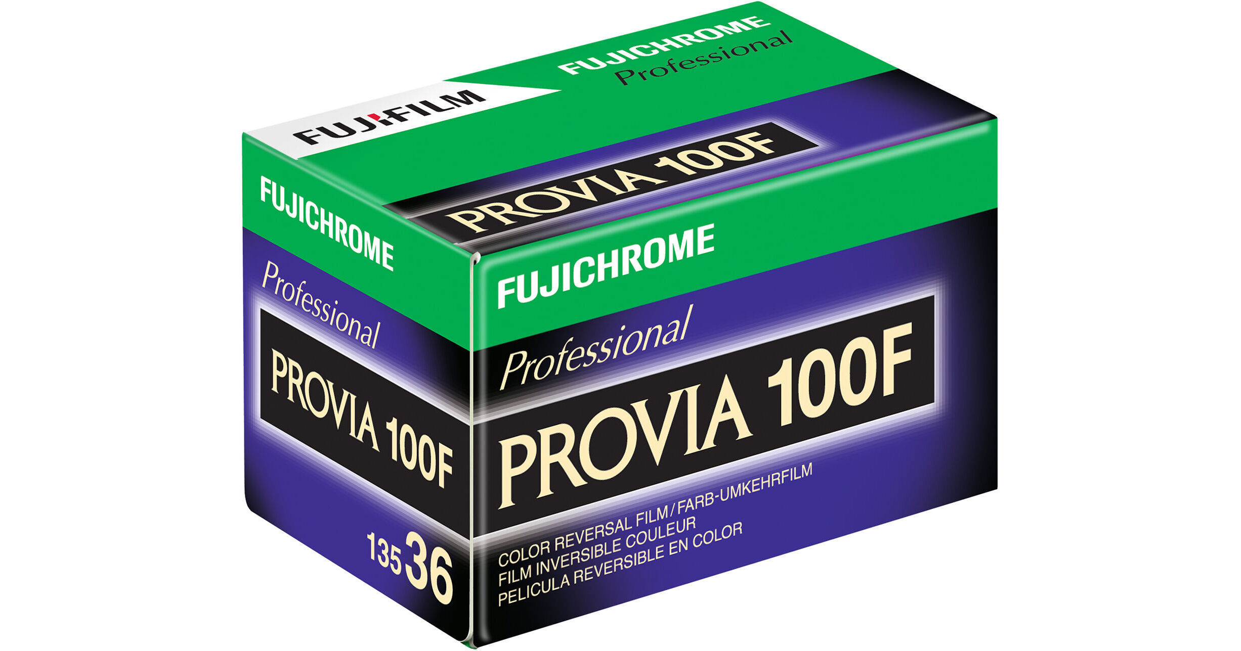 FUJIFILM Fujichrome Provia 100F Professional RDP-III Color