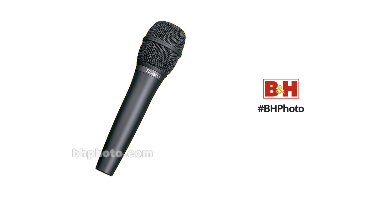 Roland DR-50 Hypercardioid Professional Handheld Microphone with 1 Year Free Extended Warranty 