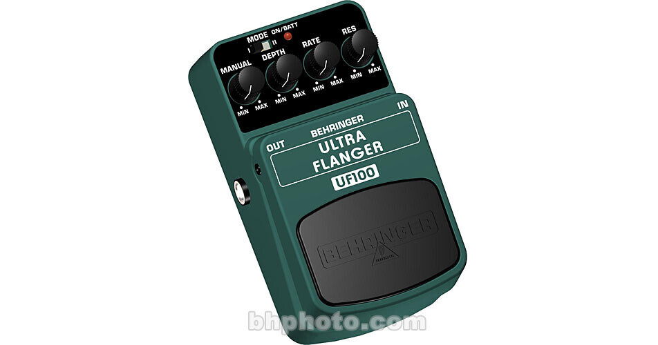 Behringer UF100 - Ultra Flanger Foot Pedal for Electric UF100