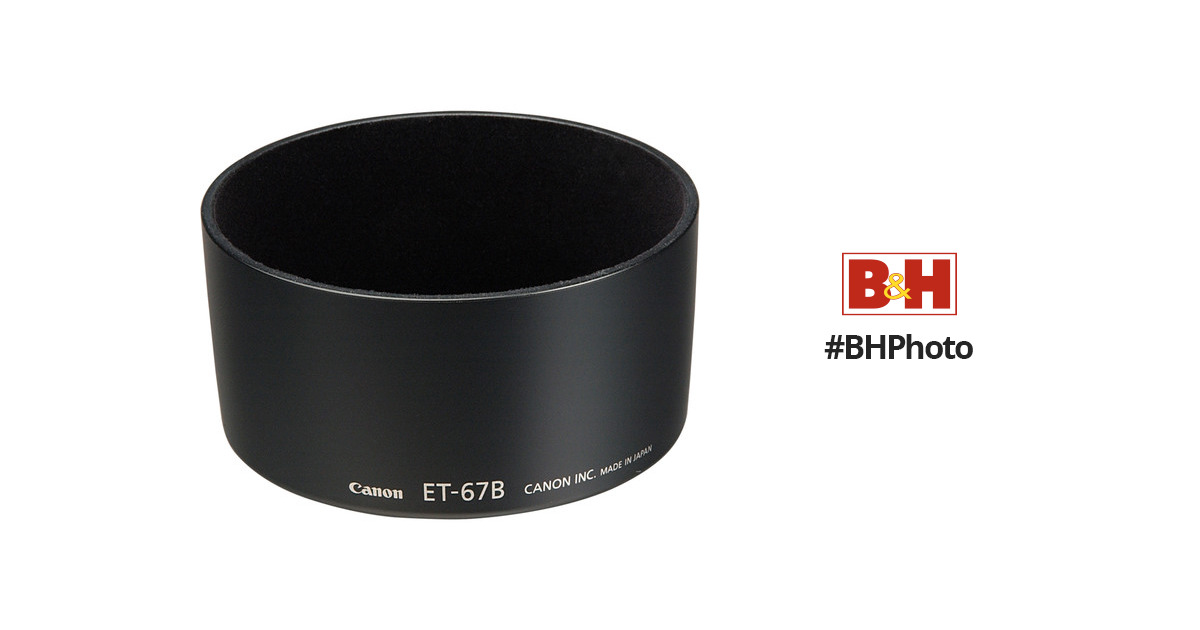 ET-67B Ccomptible Lens hood for Canon EF-S 60mm f/2.8 Macro USM 