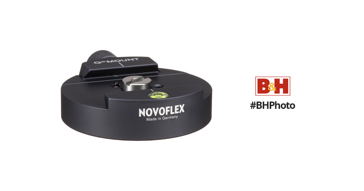 Novoflex Q=Mount Arca-Type Manual-Locking Quick Release Adapter - Requires  Plate