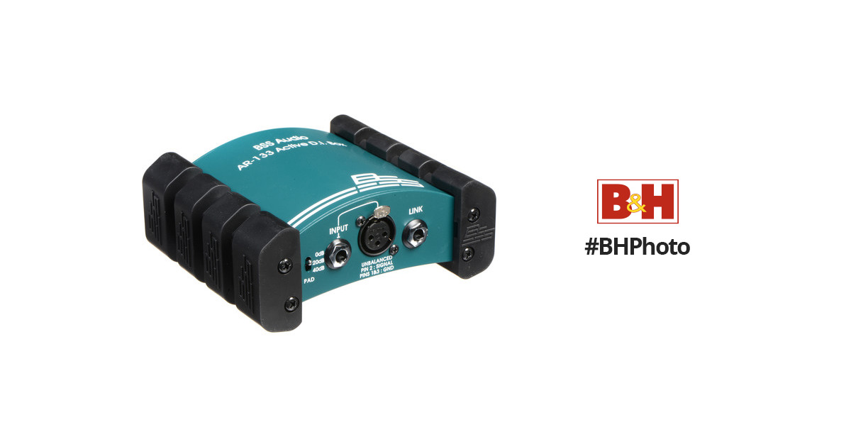BSS Audio AR-133 - Active Direct Box/Line Balancer
