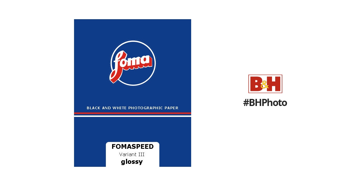 FOMA FOMASPEED Variant 311 Multigrade Glossy RC photo paper 10X15 cm 100  sheets