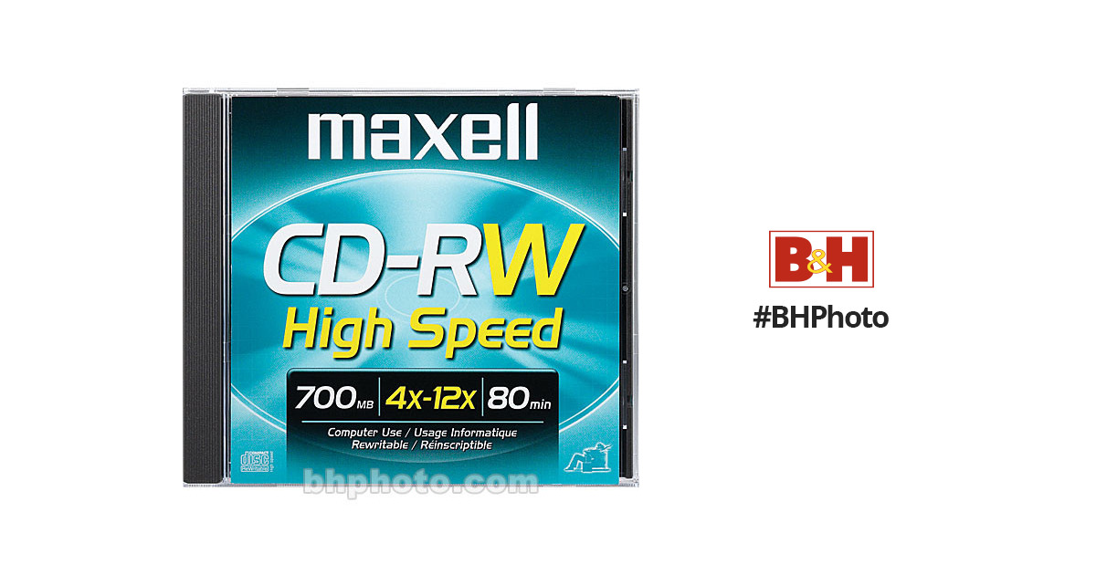 Maxell CD-R 700MB White Inkjet Disc (100) 648720 B&H Photo Video