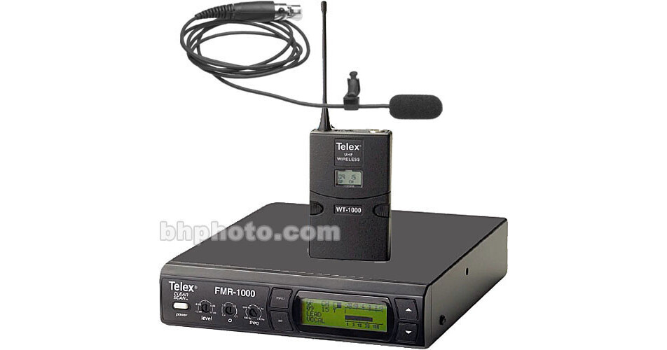 Telex FMR 1000 Wireless Lavalier Microphone System 7184821 B H