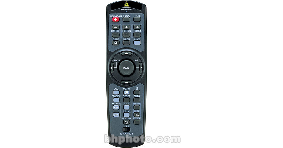 Hitachi Projector Remote Control HL02003 B&H Photo Video