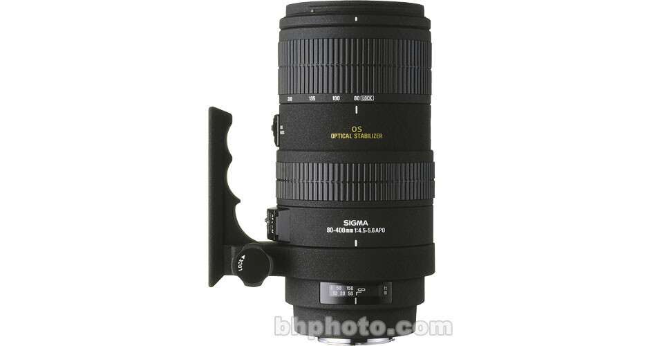 Sigma 80-400mm f/4.5-5.6 EX DG APO OS Lens for Canon EOS 726101