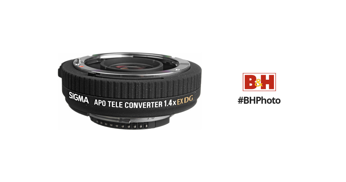 Sigma APO Teleconverter 1.4x EX DG for Nikon F 824306 B&H Photo