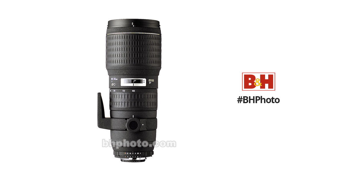 Sigma 100-300mm F/4.0 EX DG IF HSM Autofocus Lens 134306 B&H