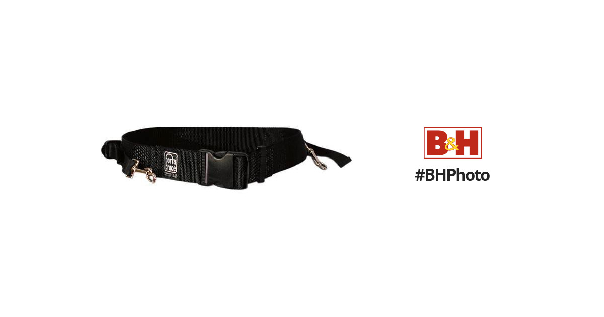PortaBrace Adjustable Nylon Belt with Clip VV-BELT B&H Photo