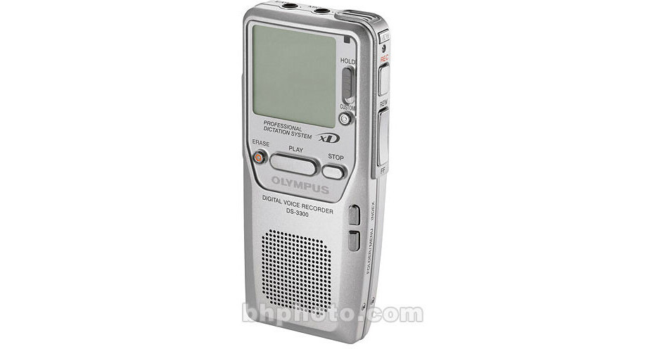 Olympus DS3300 Digital Voice Recorder DS3300 B&H Photo Video