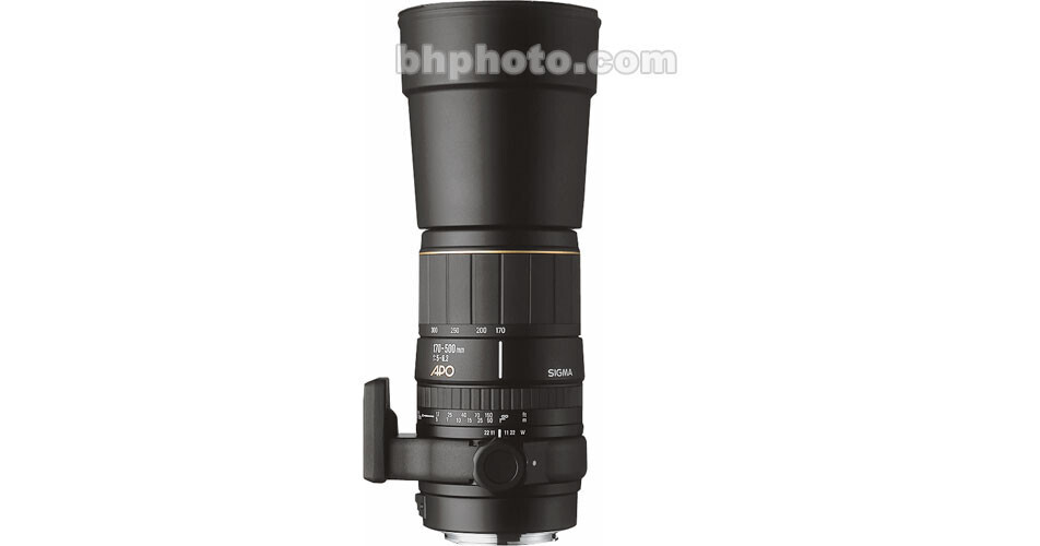 Sigma 70-500mm f/5-6.3 APO DG Aspherical AF Lens 734109 B&H