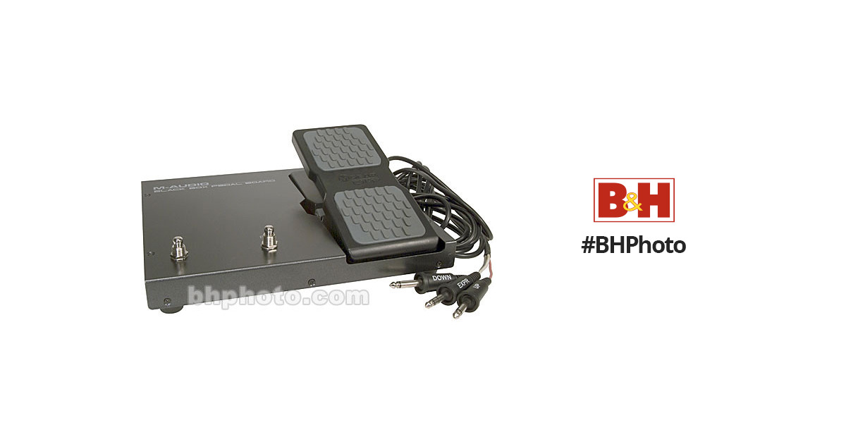 M-Audio Black Box Pedal Board Foot Controller 9910-41296-00 B&H