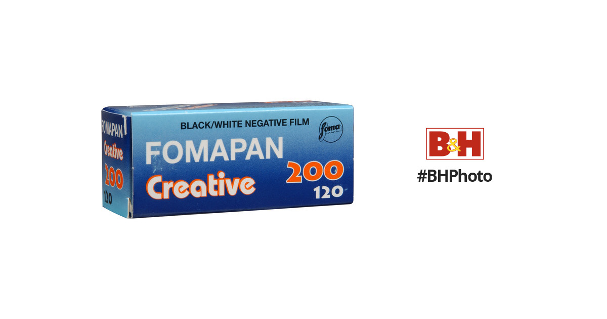 Foma Fomapan 200 Creative Black and White Negative Film (120 Roll Film)