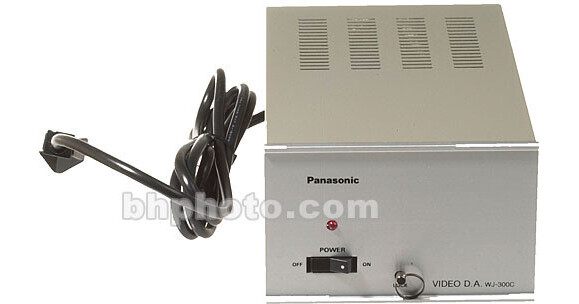 Panasonic WJ-300C Distribution Amplifier, Composite Video WJ300C