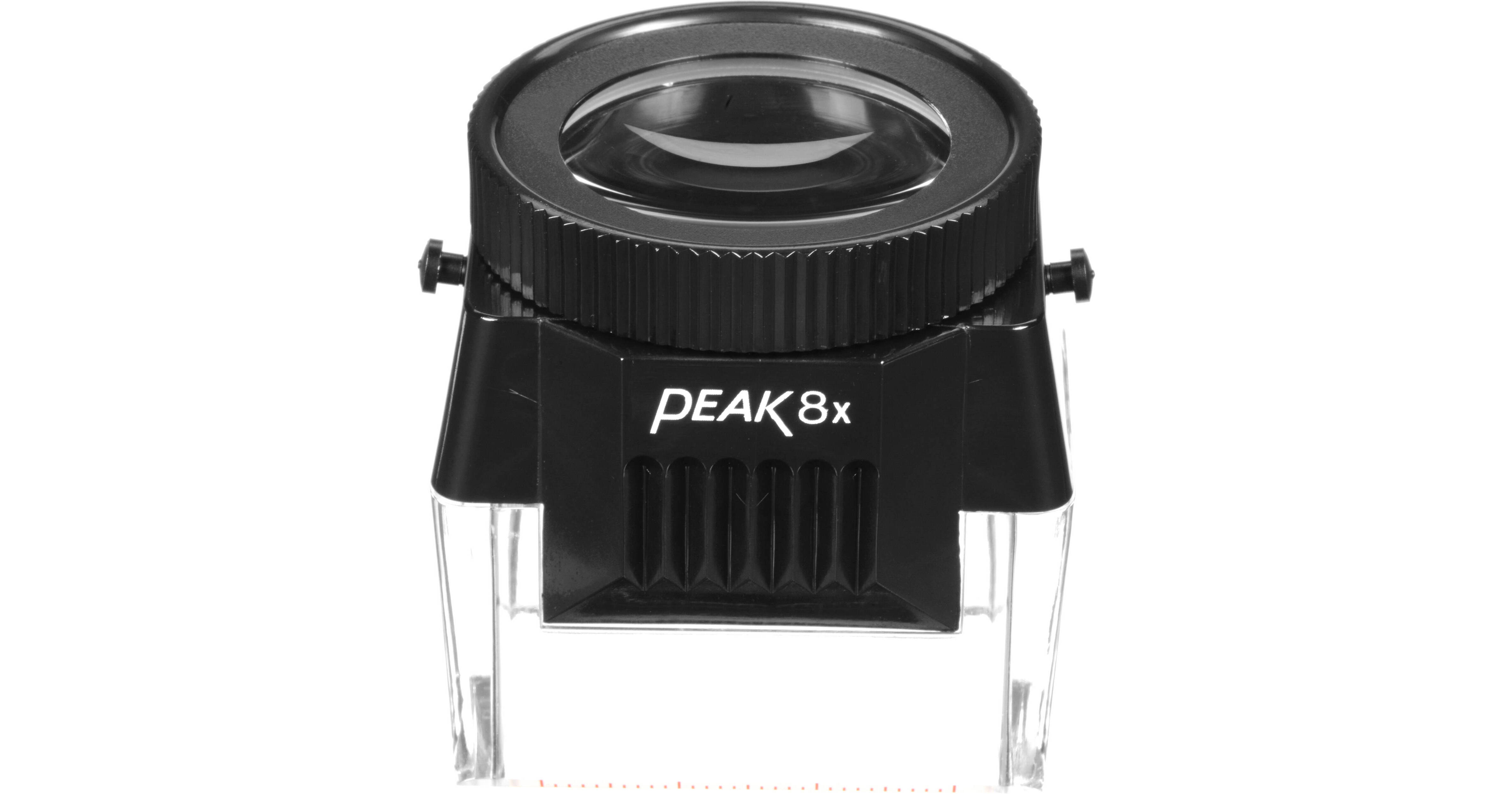 Peak Stand Loupe 8x with Neck String 1302018 B&H Photo Video