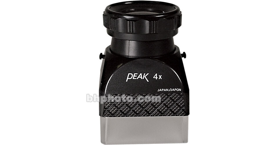 Peak Stand Loupe 4x with Neck String 1302038 B&H Photo Video