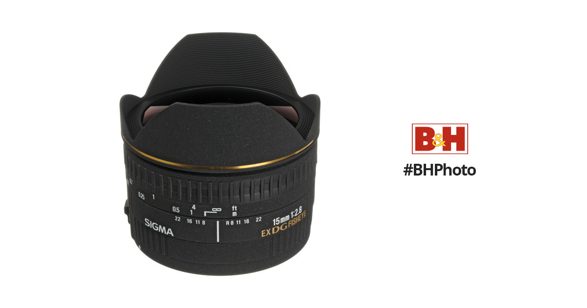 Sigma 15mm f/2.8 EX DG Diagonal Fisheye Lens for Sigma SA 476110